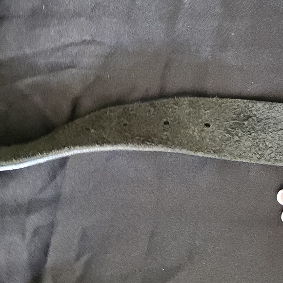 Black Gucci leather belt with flying angel horse buckle size 36 worn a few times - Picture 3 of 4